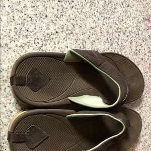 reef sandals with hidden compartment